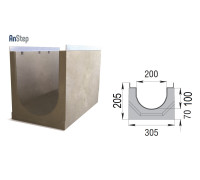 Лоток бетонный ЛВК М Light 200 № 0